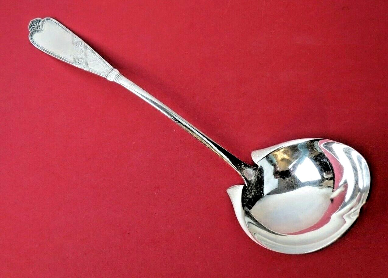 1879 NEWPORT Soup, Oyster, Punch Ladle by International Silver 11″
