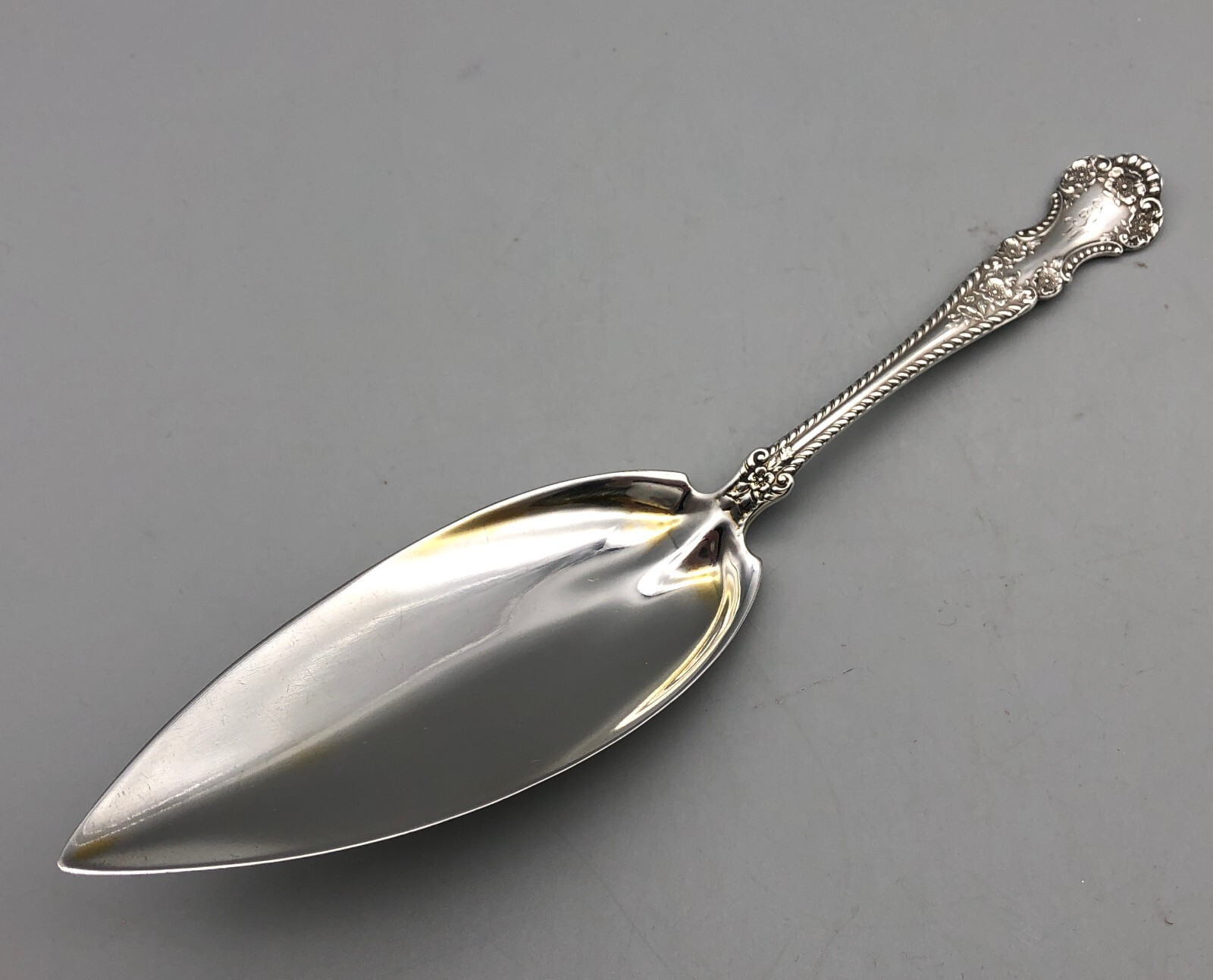Antique 1899 Gorham Cambridge Sterling Silver Solid Jelly Knife Server