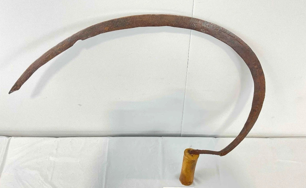 Antique Middle Eastern Ottoman Primitive Sickle Weapon