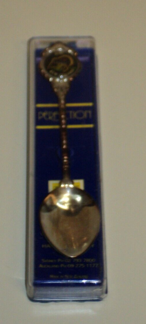 Vintage Silver Plated Perfection Souvenir Spoon- New Zealand W/BOX AUCT#10958