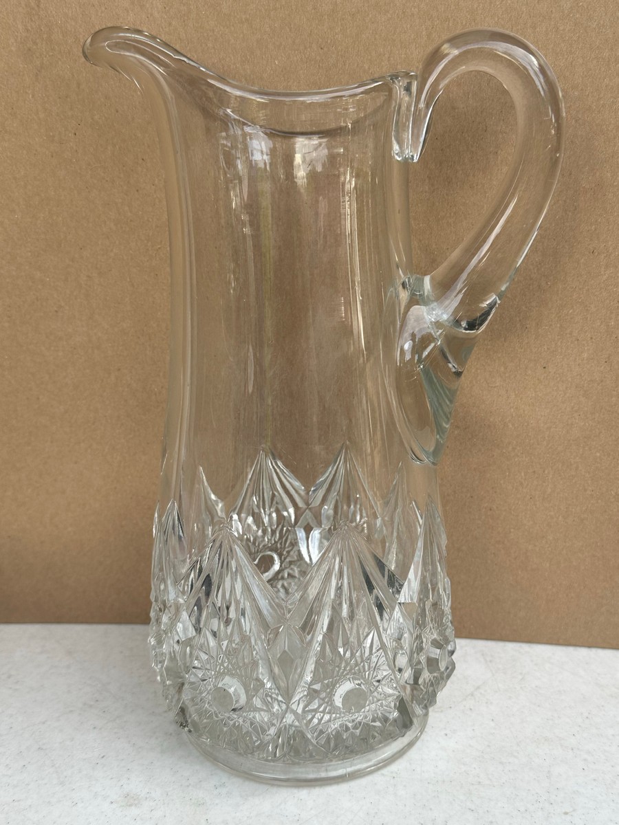 Antique 48 oz EAPG Pitcher King Arthur Variant No 68
