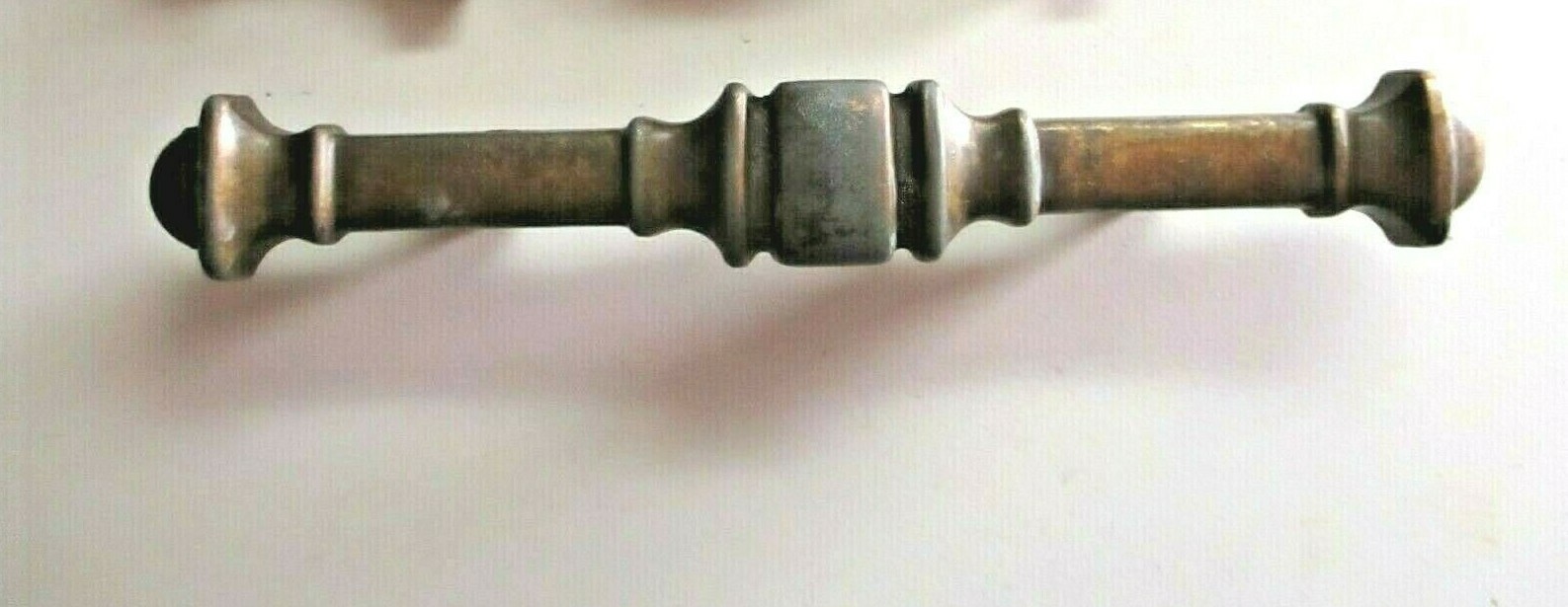 Amerock 234 Drawer Pull Handle 1975 Aged Dark Brass 3″ Screw Centers 1 Vtg MCM