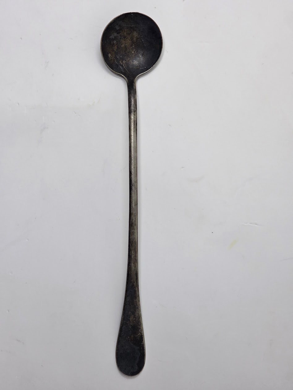 Antique W R Silverplate Spoon Pat May 29 Marked Flatware 6.5 Inch Long Handle
