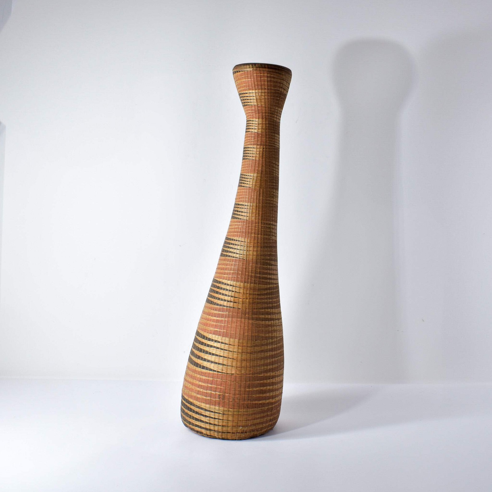 Tutsi Wedding Basket Vase Rwanda 31 inch