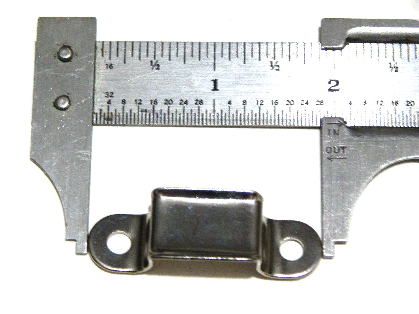 VintageTrunk Handle Loop For Steamer Foot Locker Trunk Nickel Plated Pair
