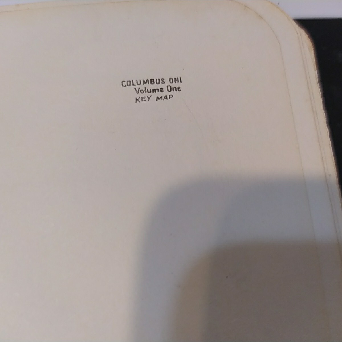 SANBORN FIRE INSURANCE MAPS COLUMBUS OHIO VOLUME 1 HISTORICAL CARTOGRAPHY ATLAS
