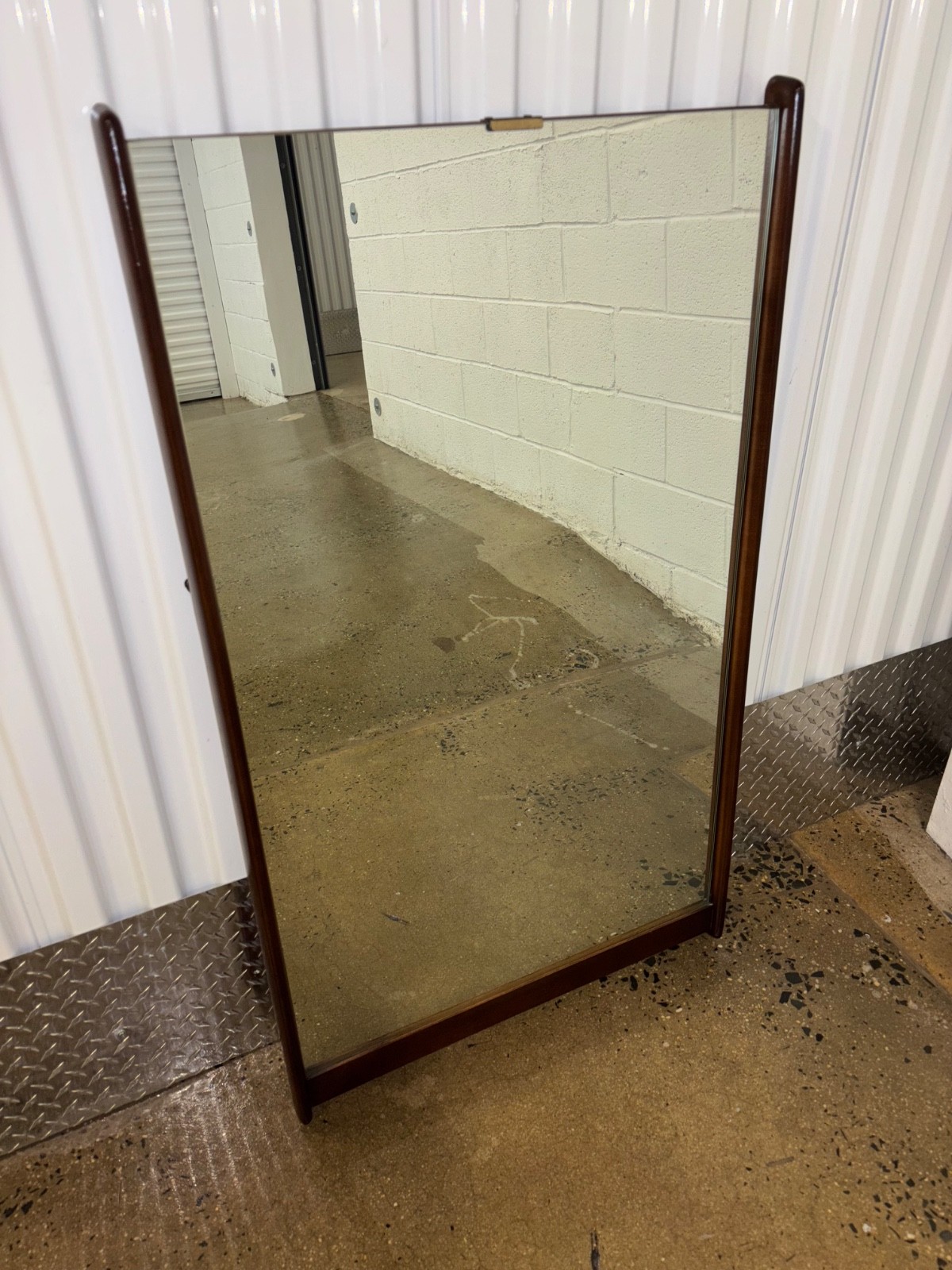 Vintage Mid Century Modern Wall Mirror by American of Martinsville