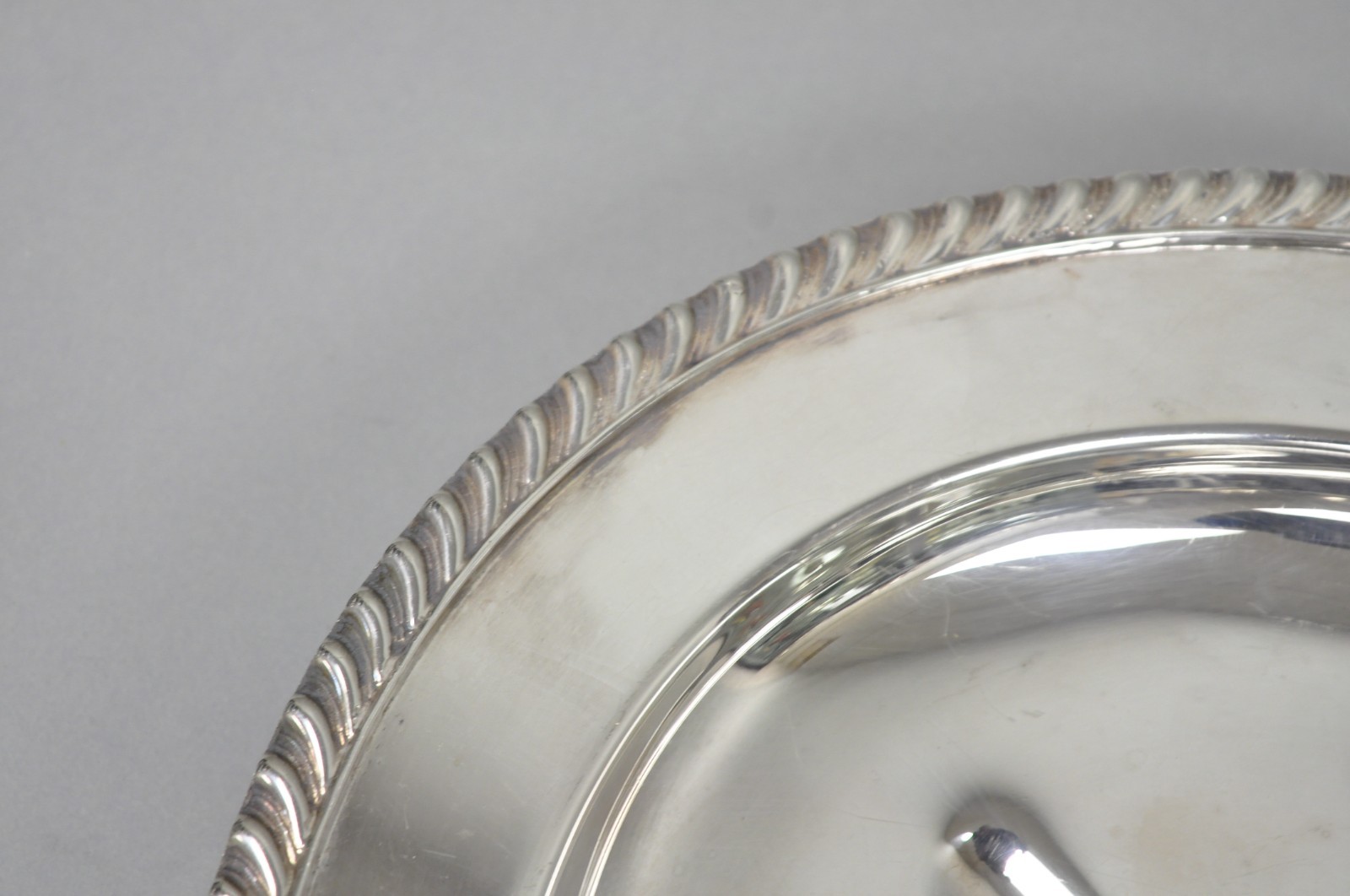 Vintage Sheffield Regency Silver Plated Oval Meat Cutlery Serving Platter Tray