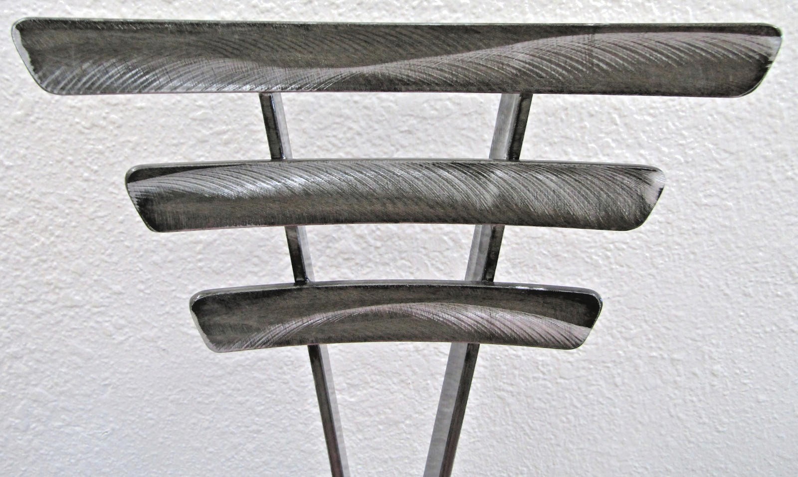 1990s Postmodern Contemporary Welded Steel Artist Signed Accent Chair
