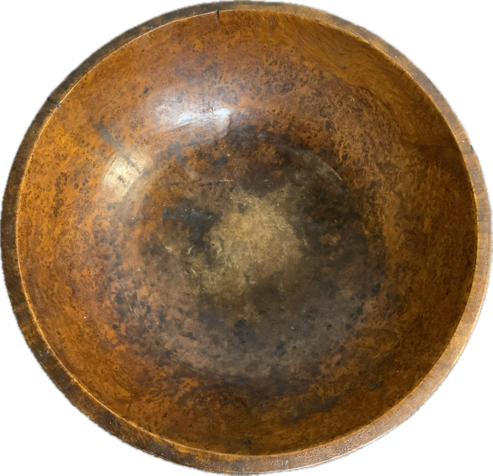 Large Ash Burl Bowl 16-1/2″ Dia.