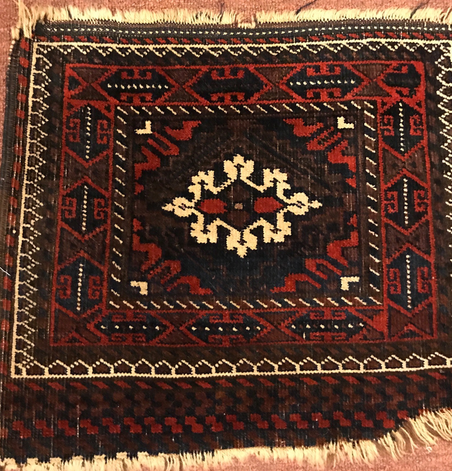 AN AUTHENTIC BALUCHSTAN TRIBAL BAG FACE
