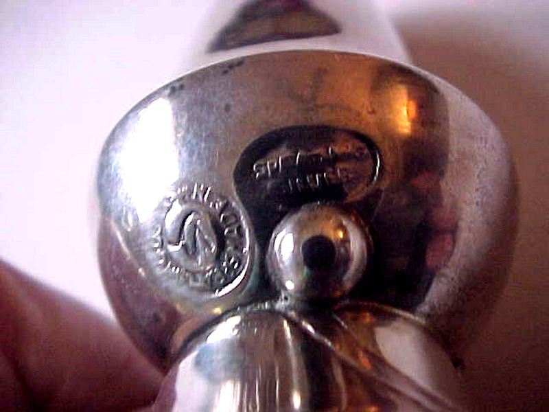 William Spratling Sterling Silver Salt & Pepper Shakers “Balls & Swirls”