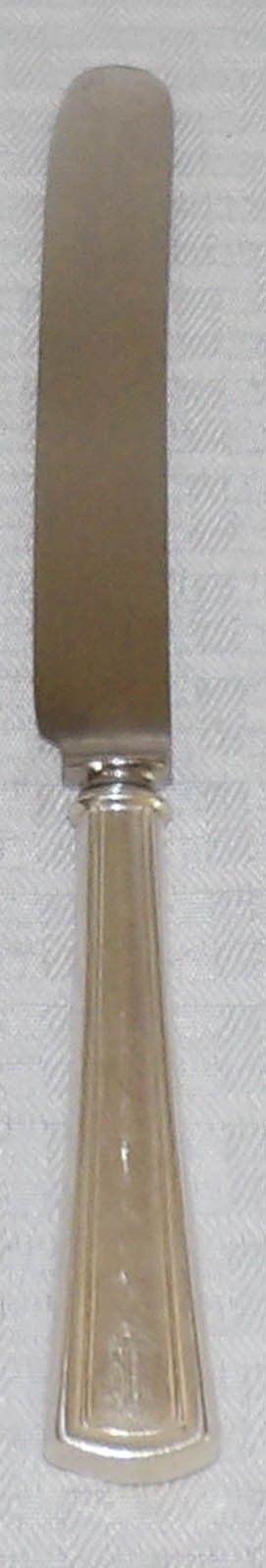 Antique J.E. Caldwell 8 1/2″ Dinner Knife with Sterling Silver Handle Monog.