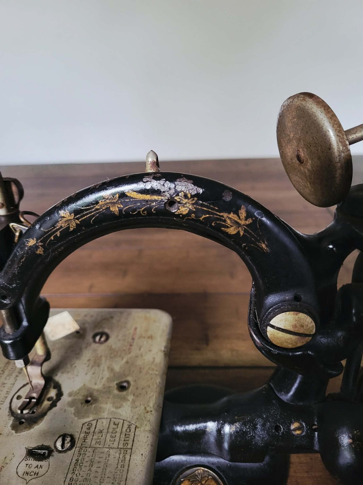 Vintage Early 1900s B Eldredge Automatic by The National Sewing Machine Company