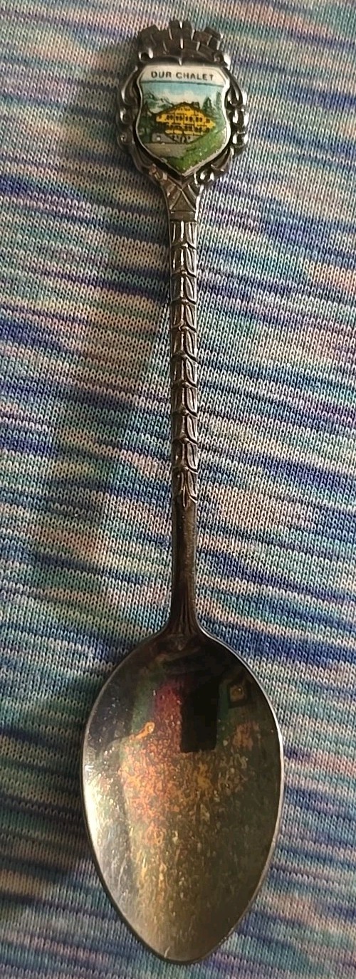 Vintage Antiko Dur Chalet Collectible Spoon ** RARE **