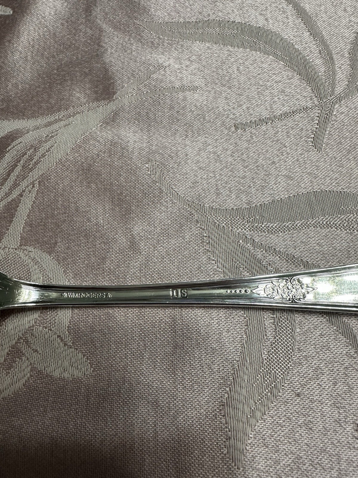Wm Rogers/IS “COTILLION” Silverplate 1937 Flatware Lot Of 6 Pcs. EUC