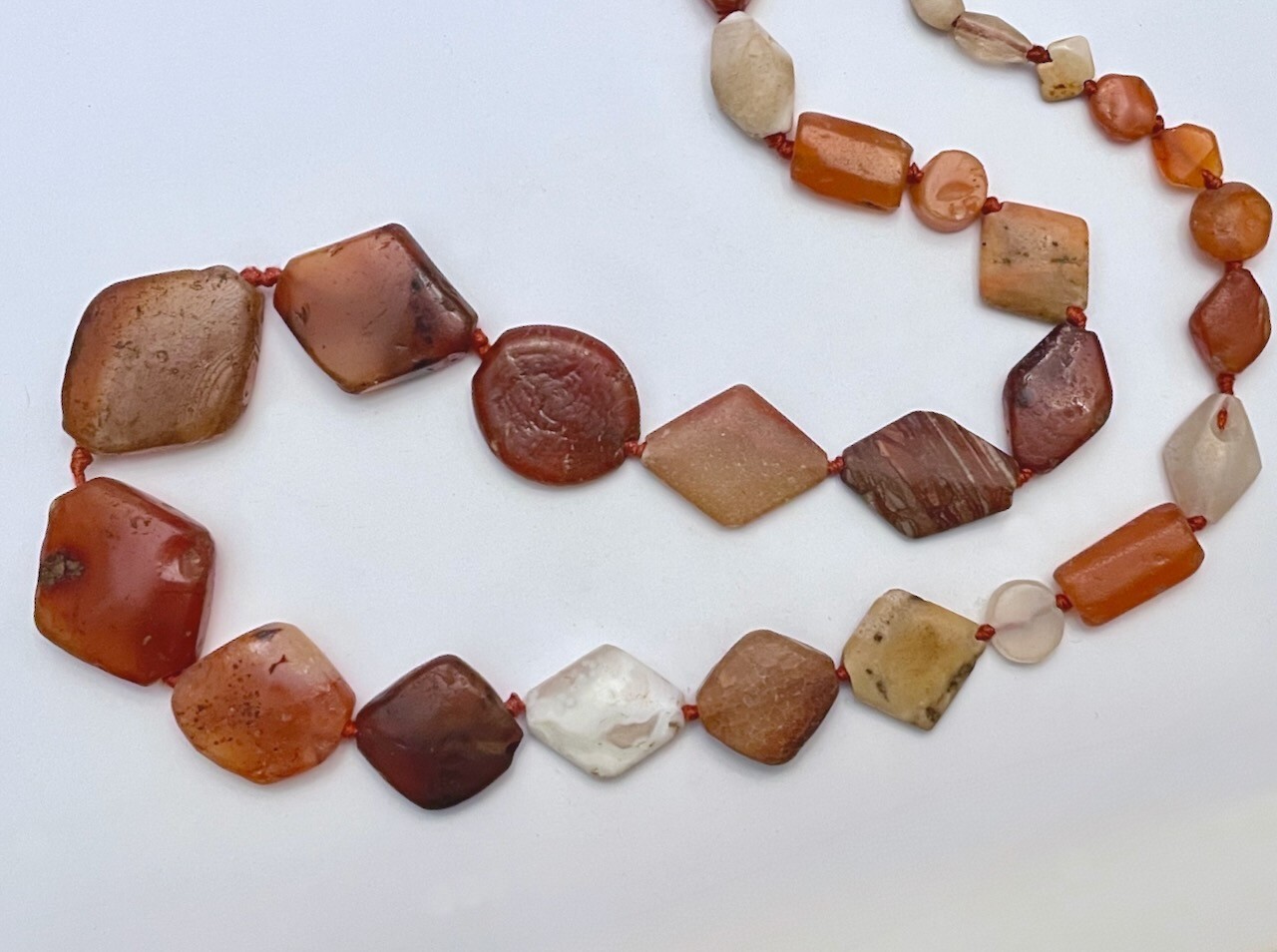 Ancient Tabular Carnelian Beads of India, Himalayan Region, Africa – And More!