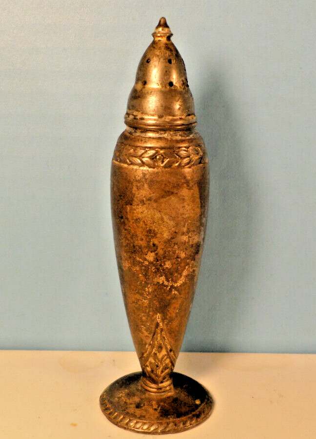 Vintage Silver Plated Salt Shaker ~ 505 LaFrance Reg ~
