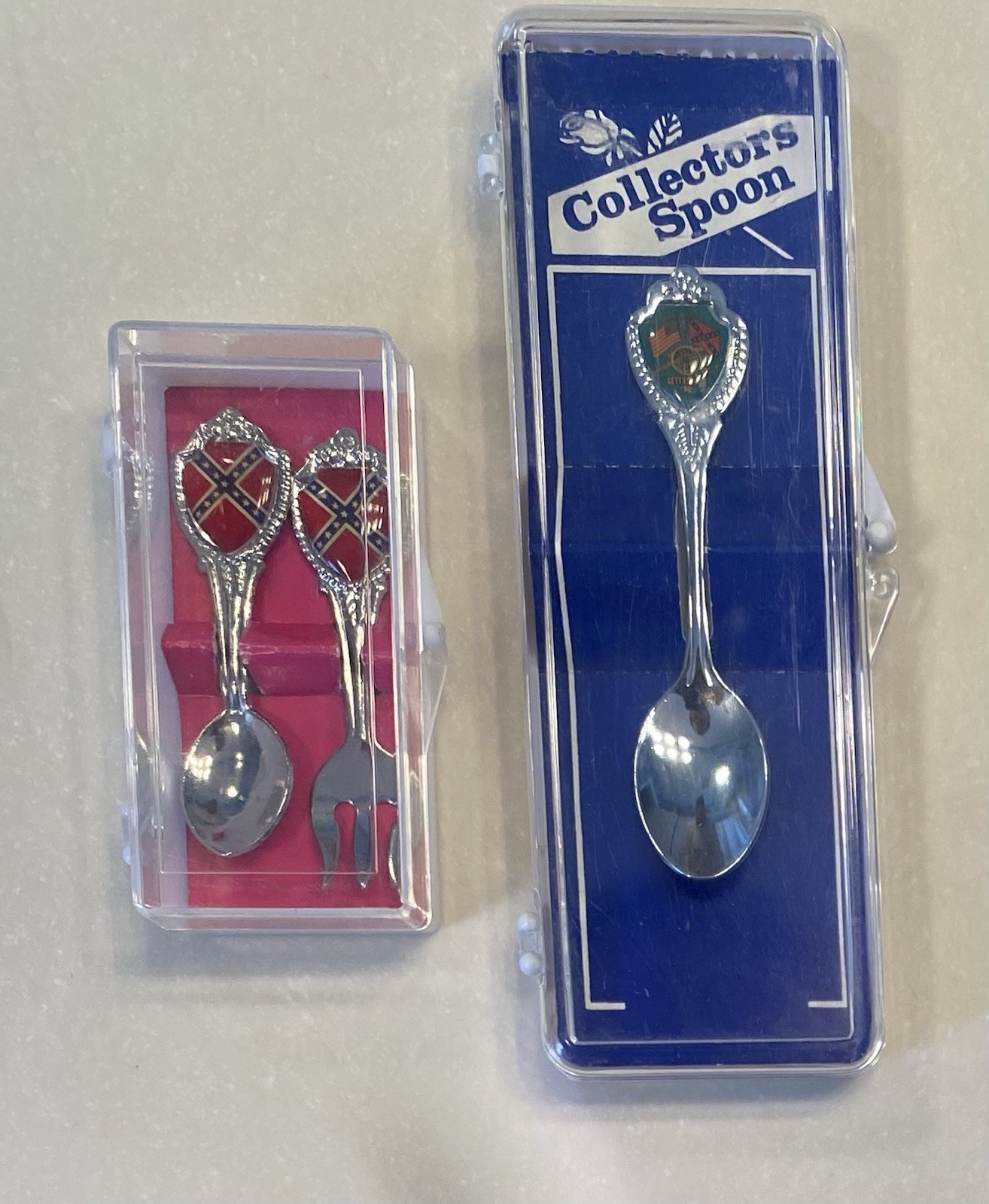 Collectors Spoons And Fork Gettysburg, PA Revolutionary War