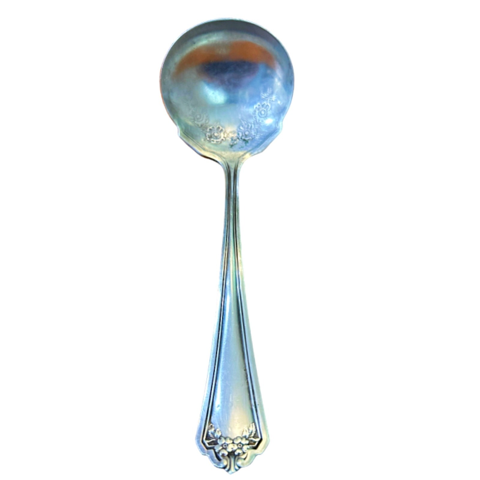 Antique Rogers Intl Silver Kensington 1912 Solid Gravy Ladle Silver-plated