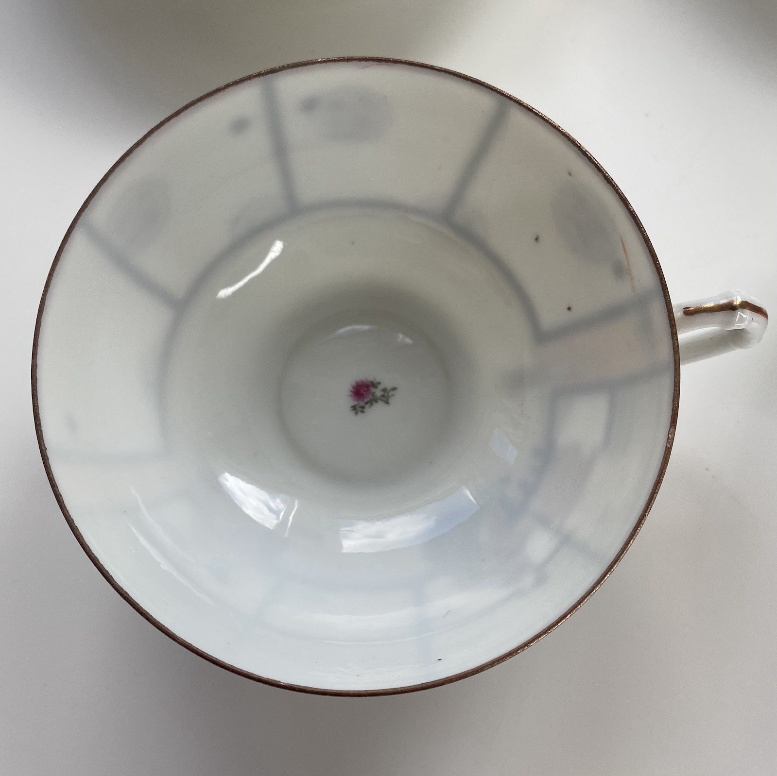 Yokohama ware 2x Cup,saucer & Side Plate Bone china, Chushingura Or 47 Ronin Set