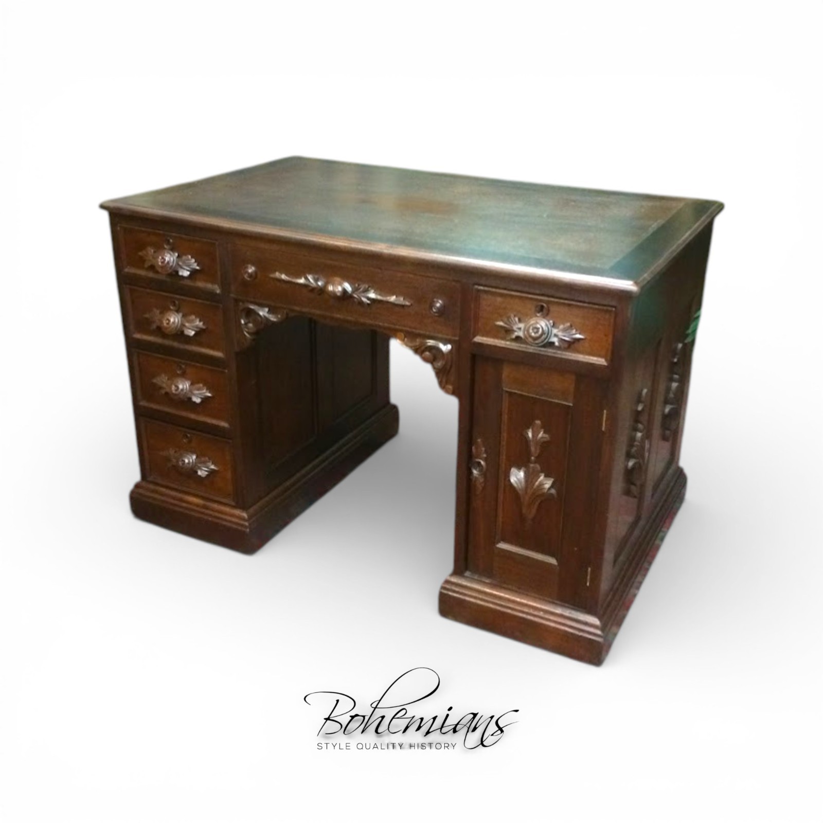 Antique Victorian Partner’s Desk