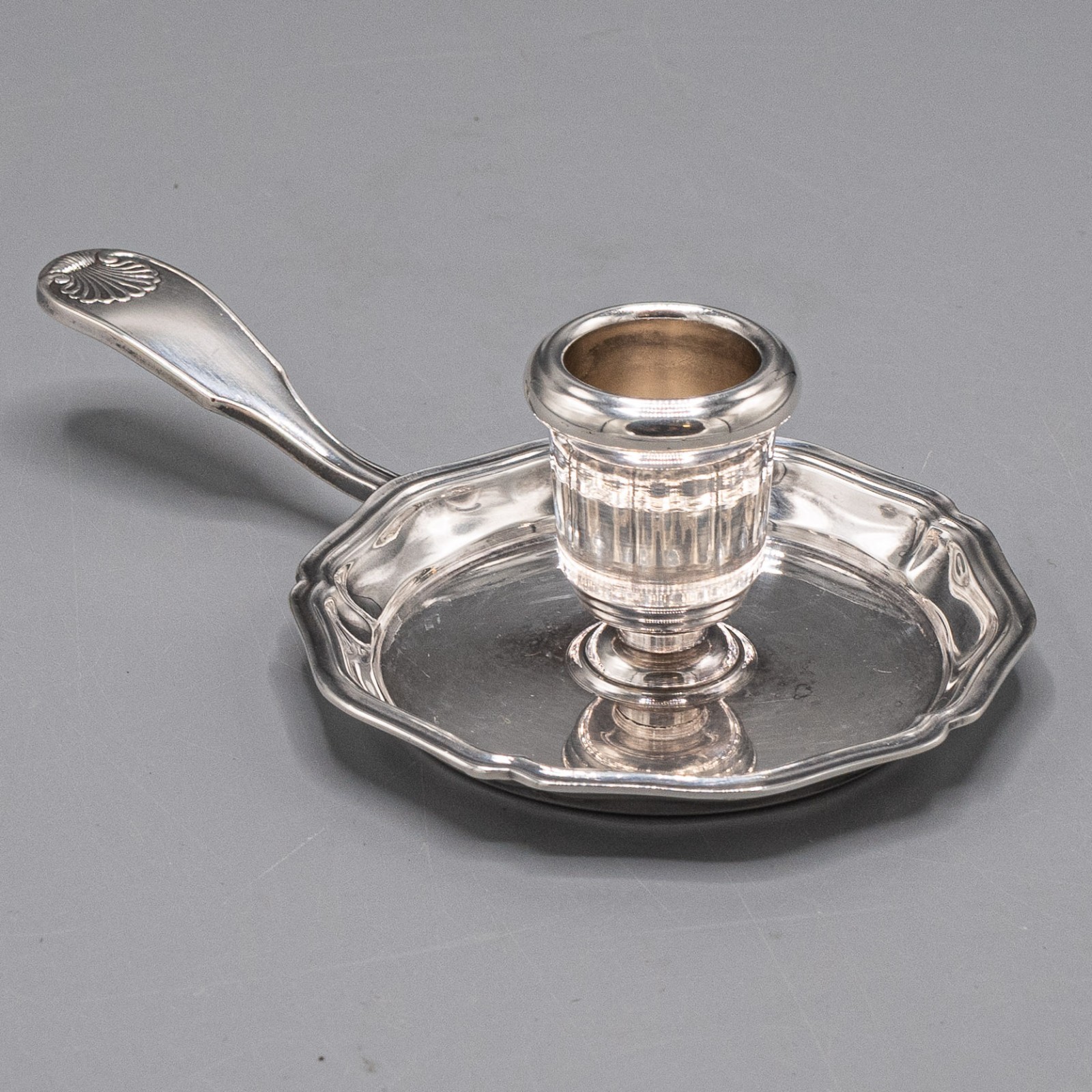 Christofle Vendome Candlestick Chamberstick 5 3/4″ – France – FREE USA SHIPPING