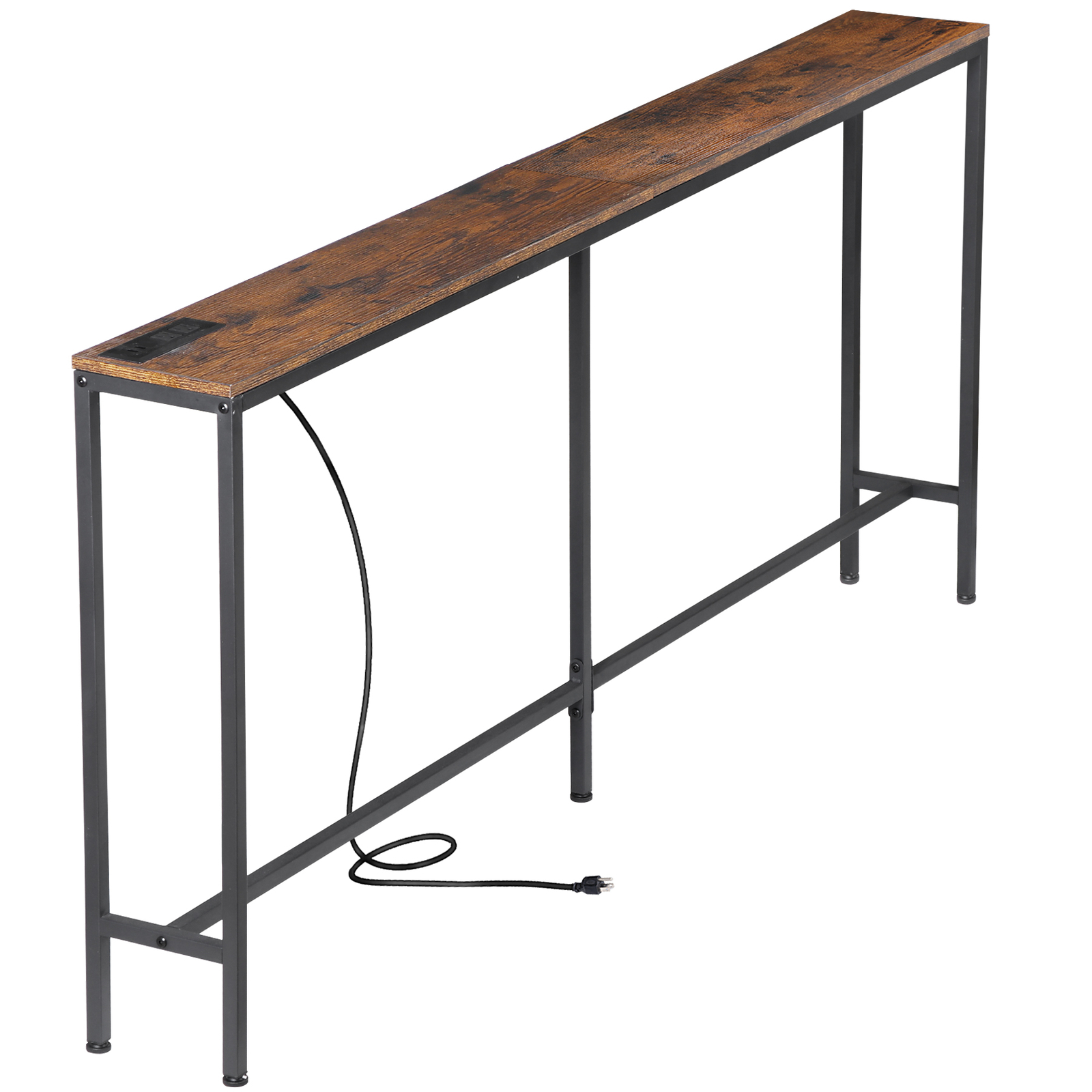 Console Table 70.8” Entryway Table Narrow Couch Sofa Table for Living Room