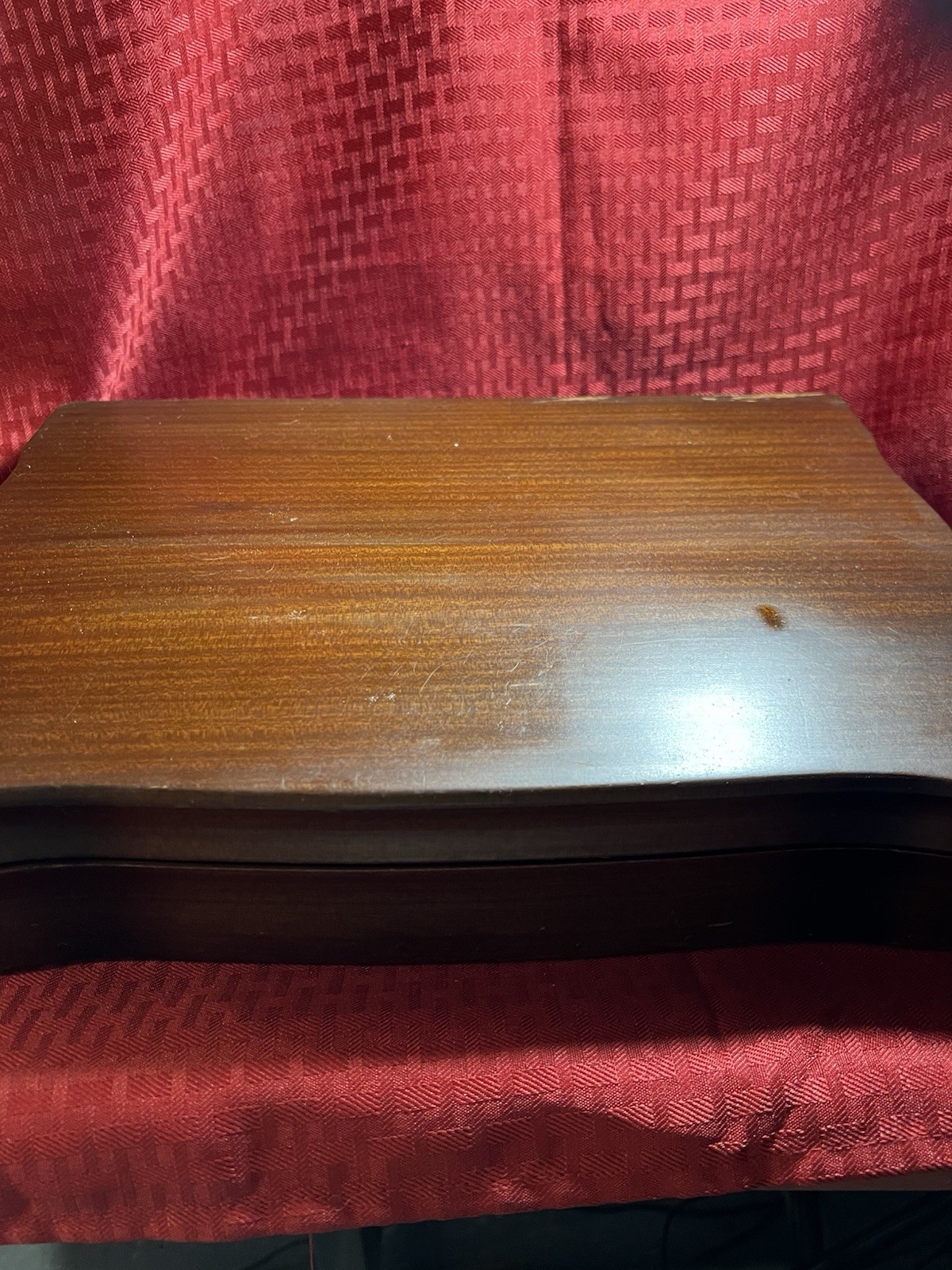 COMMUNITY BRAND*EVENING STAR PATTERN*PARTIAL SET W/DOVETAILBOX*47 PCS*1950
