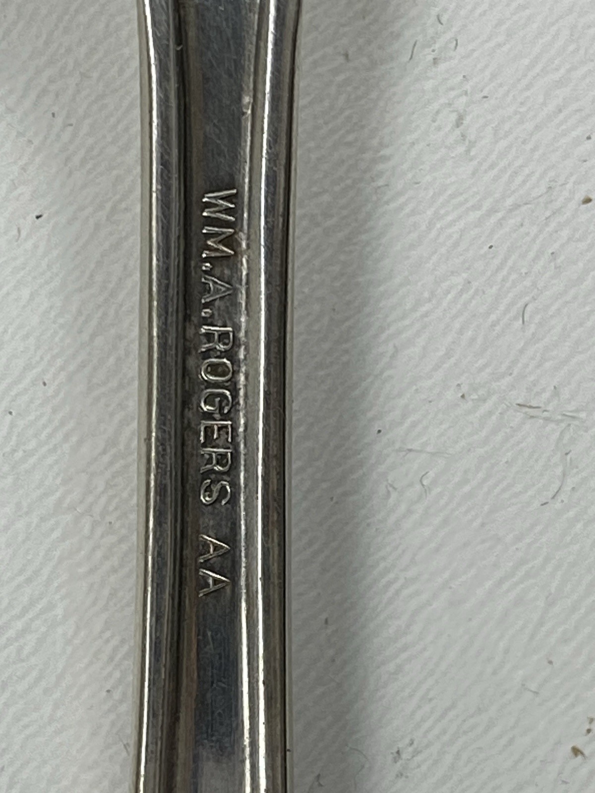 WM A Rogers AA Oneida Berkeley Pattern Silverplate Serving Spoons 8.75” 2 spoons