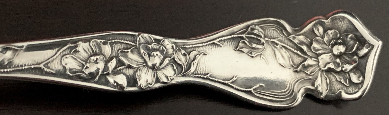 Blackinton Sterling Flatware, Cherry Blossom, Spoon, 5 1/16 inches, no mono
