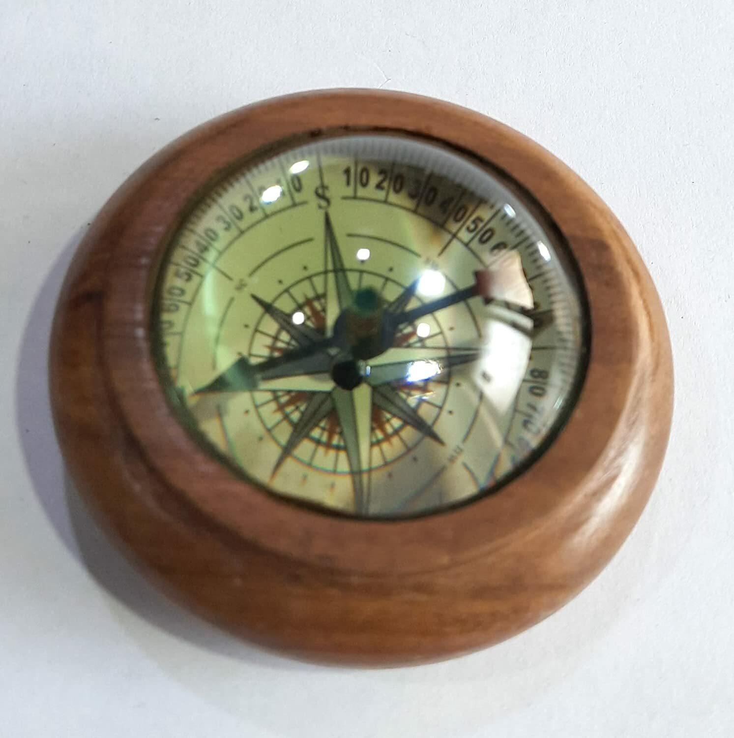 Antique Brass Compass For Hiking Camping Boating Hiking Camping Hunting Outdoor