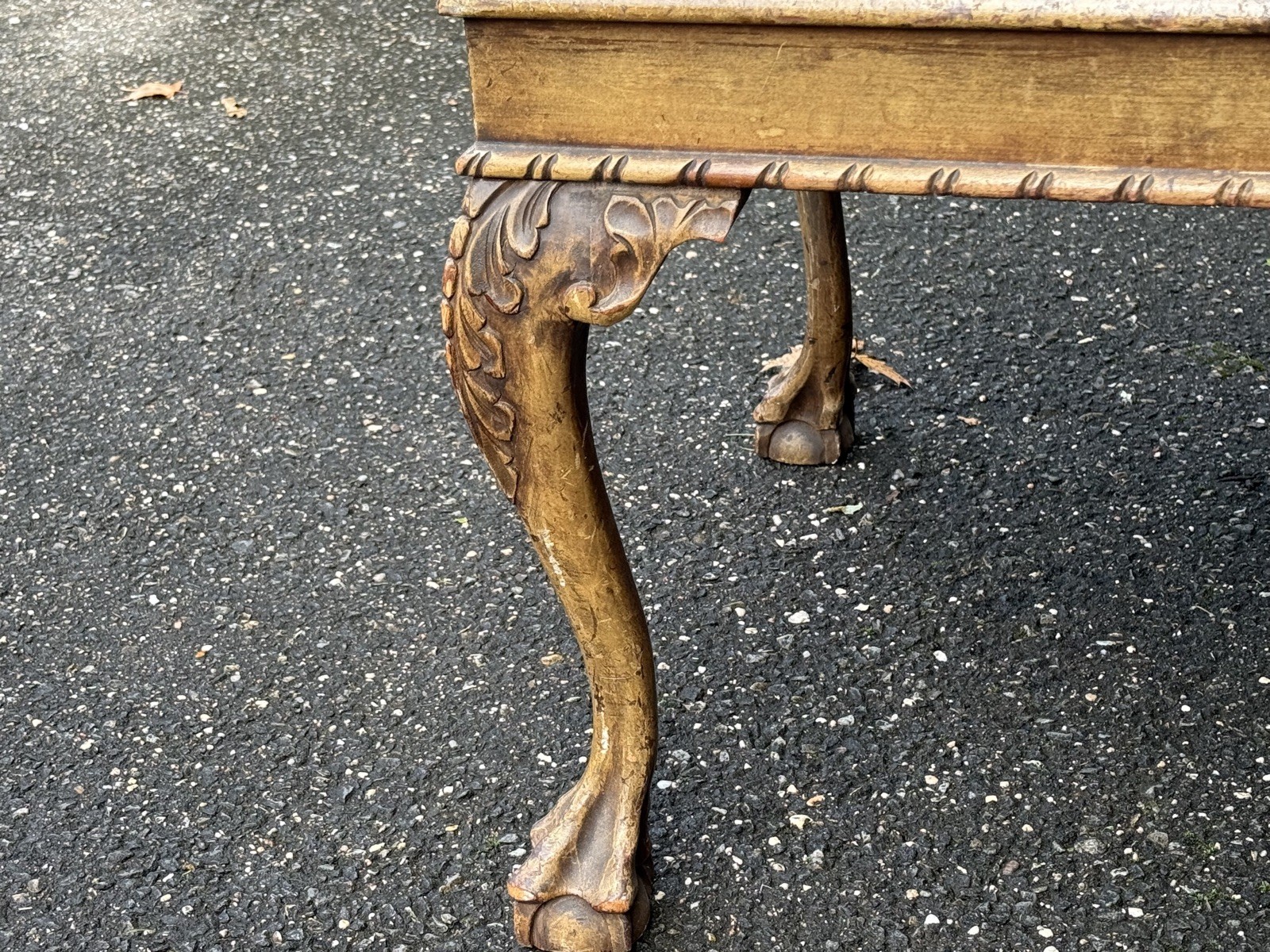 Chippendale Revival Coffee Table – Circa 1930