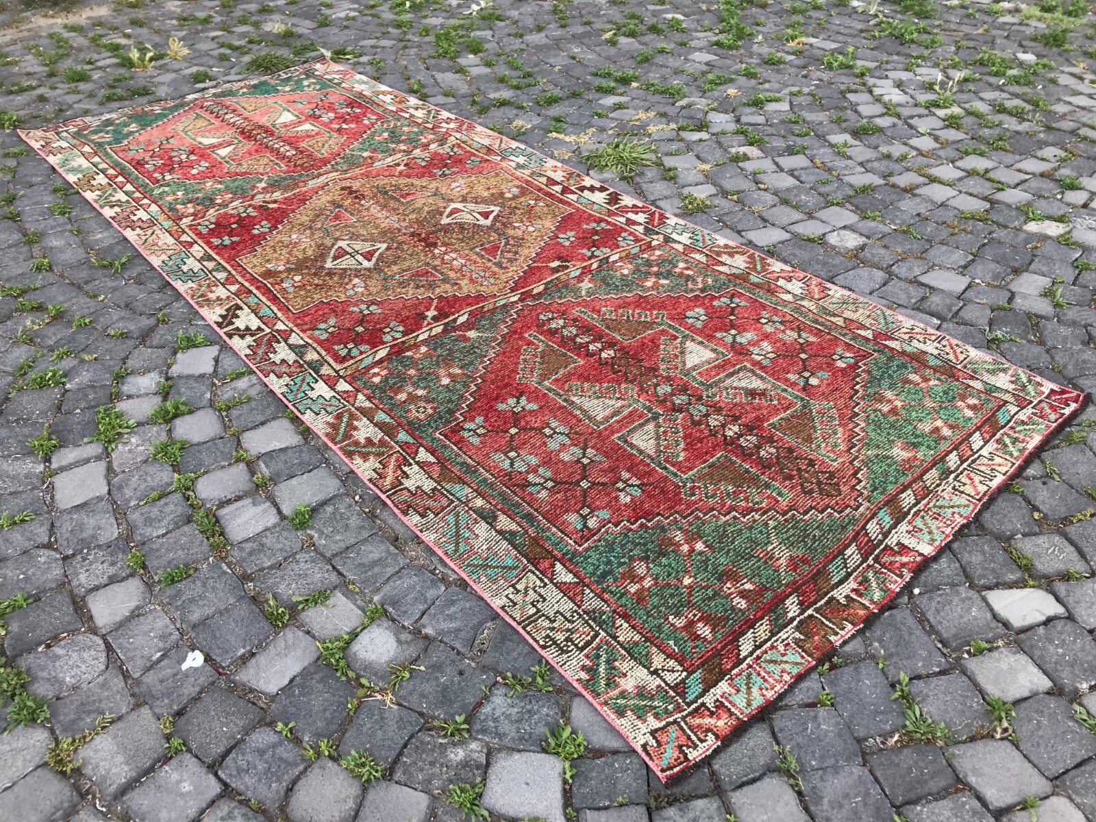 Handmade Rug Turkish Area Rug Vintage Rug Oushak Rug Antique Rug Bohemian Rug