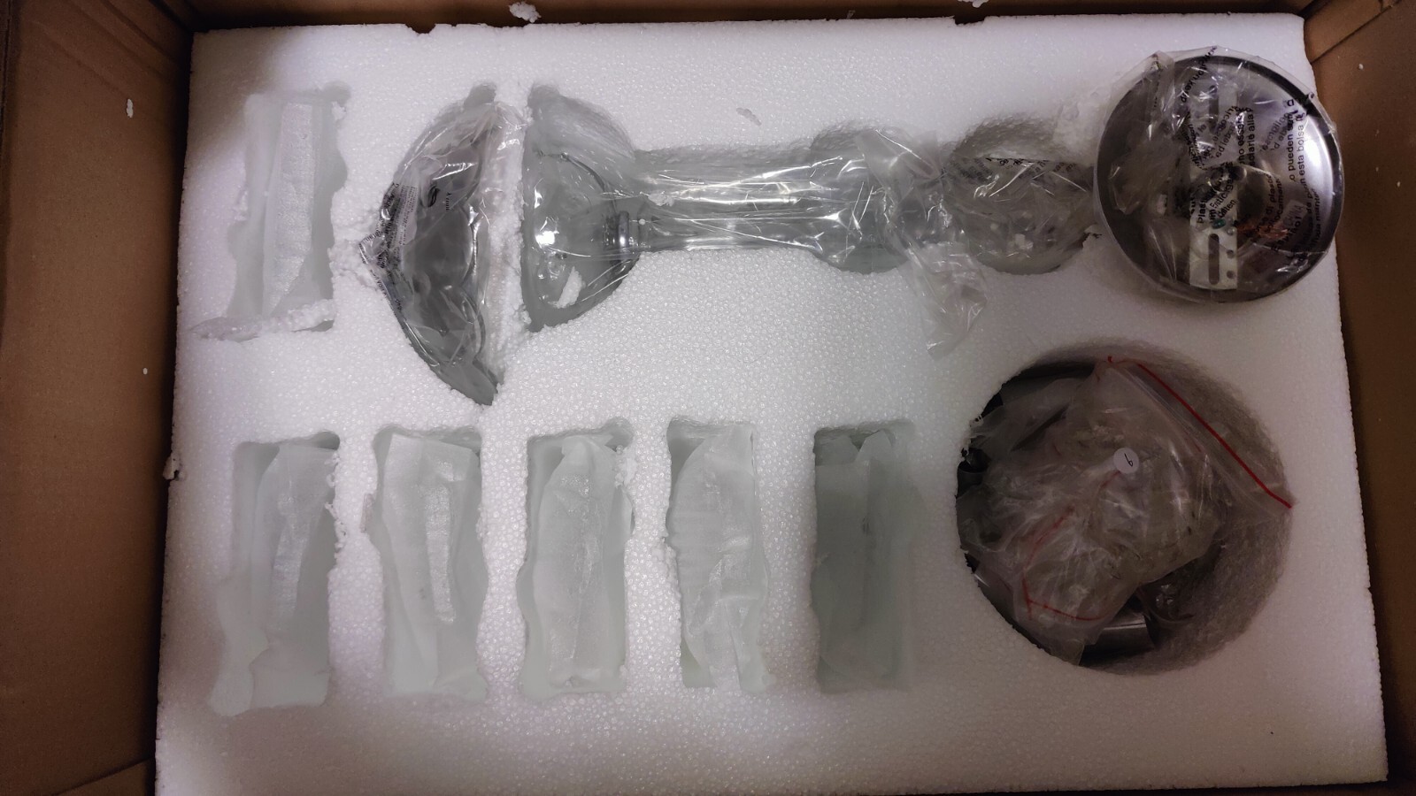 Vintage Acrylic Chandelier (See images)