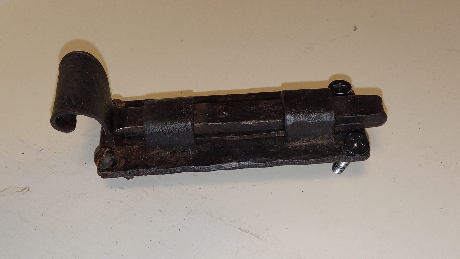 Surface Forged Iron Door Bolt