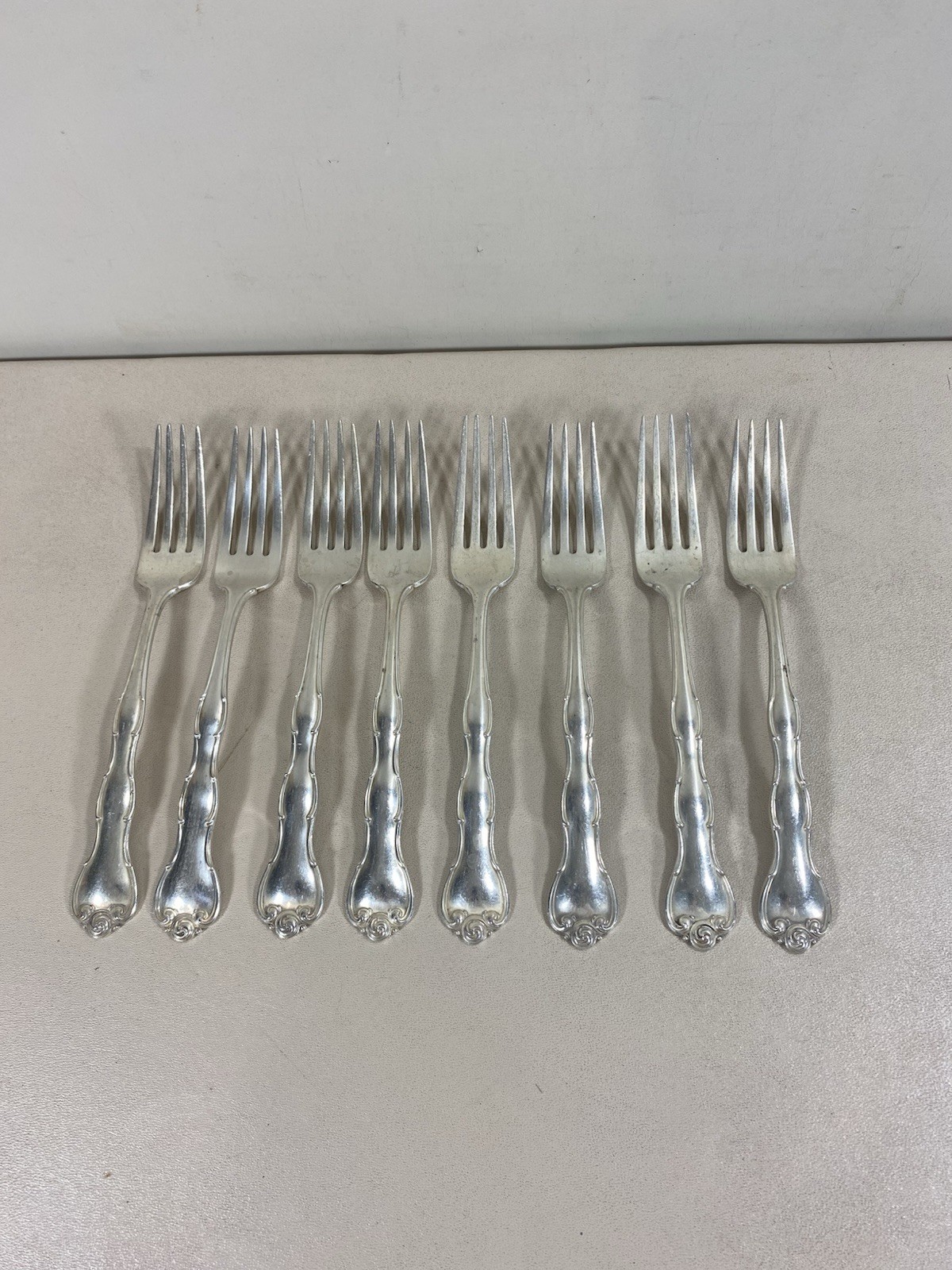 8 Gorham Sterling Silver “Rondo” Dinner Fork ~ No monogram ~ 365 Grams