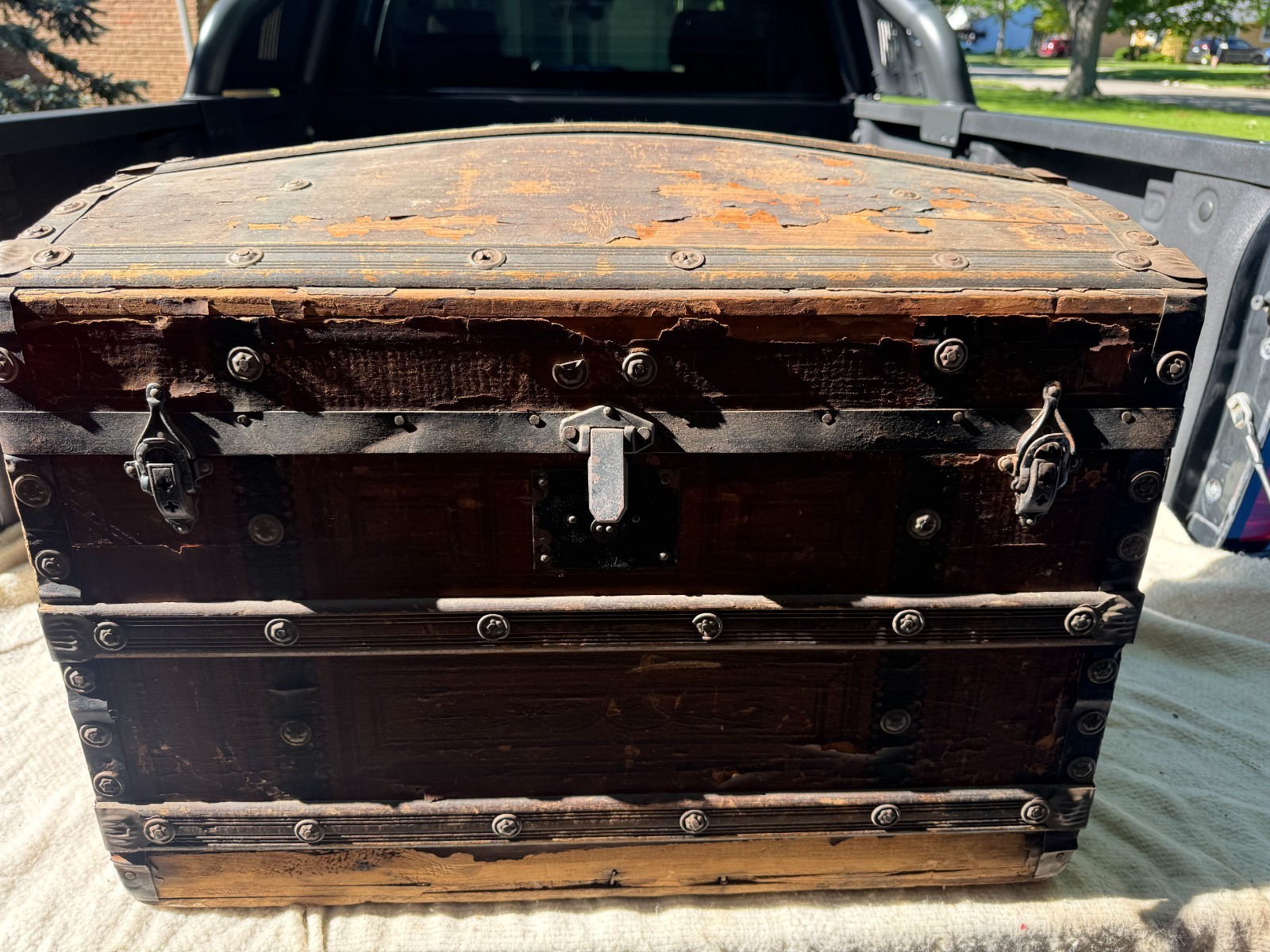 Antique Steamer Trunk