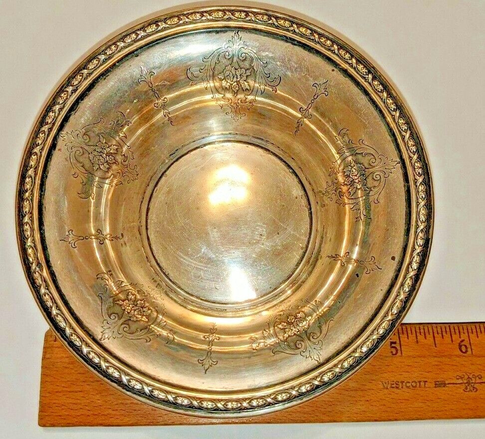 VTG STERLING SILVER BOWL DISH LOUIS XIV PATENTED DEC, 23, 1919 BY TOWLE 48161