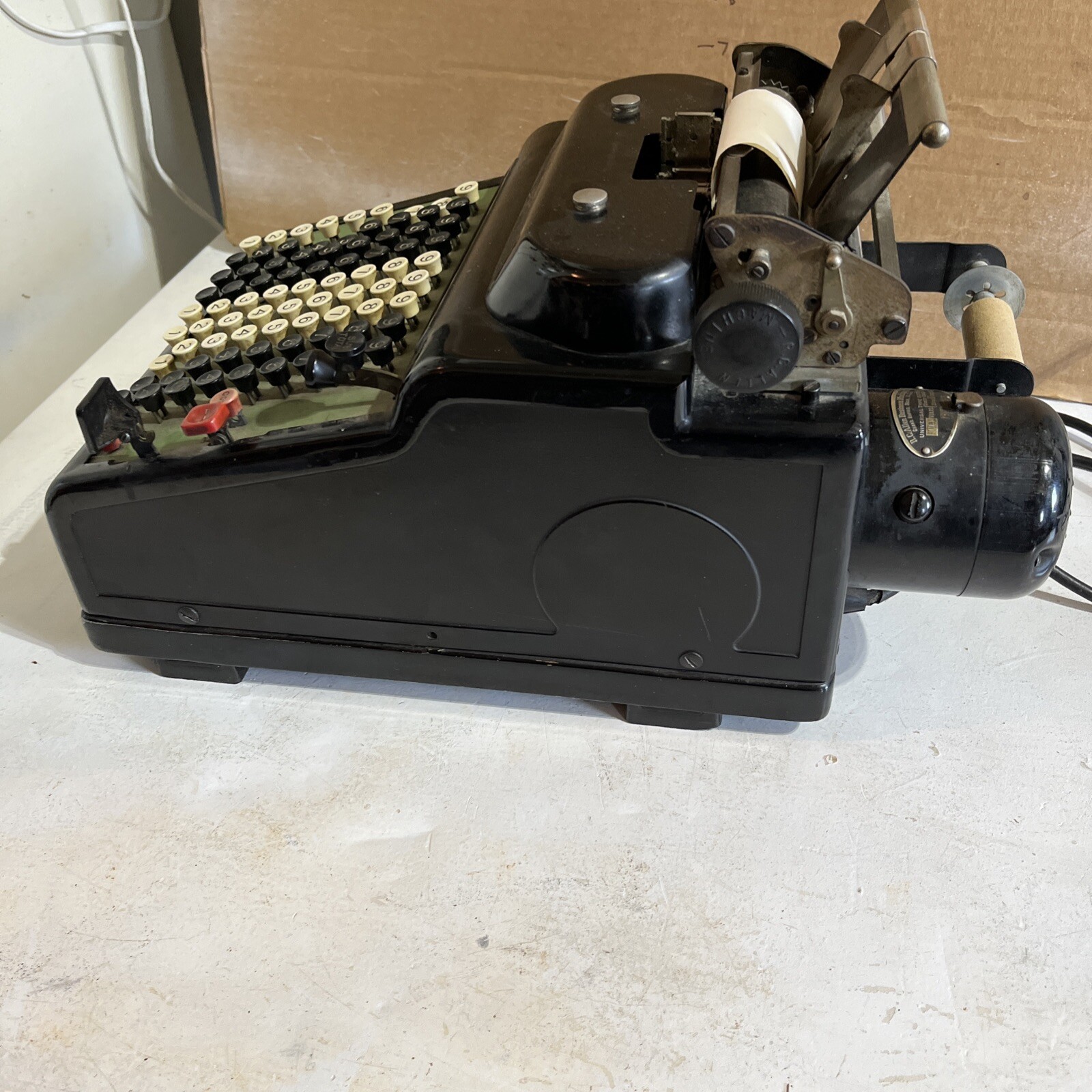 RC Allen Model 915 Adding Machine – Parts