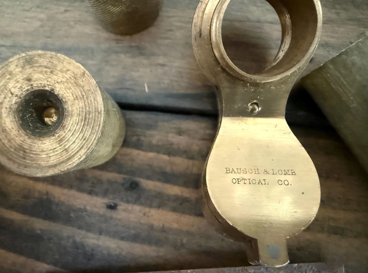 Antique Bausch & Lomb Microscope Parts