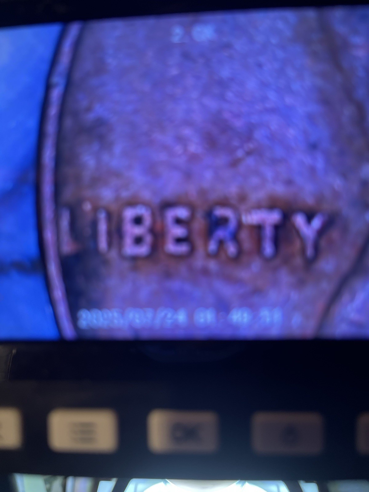 1956 D 1C Lincoln Penny With Doubling L Against RIM & GHOSTING OF LINCOLN.