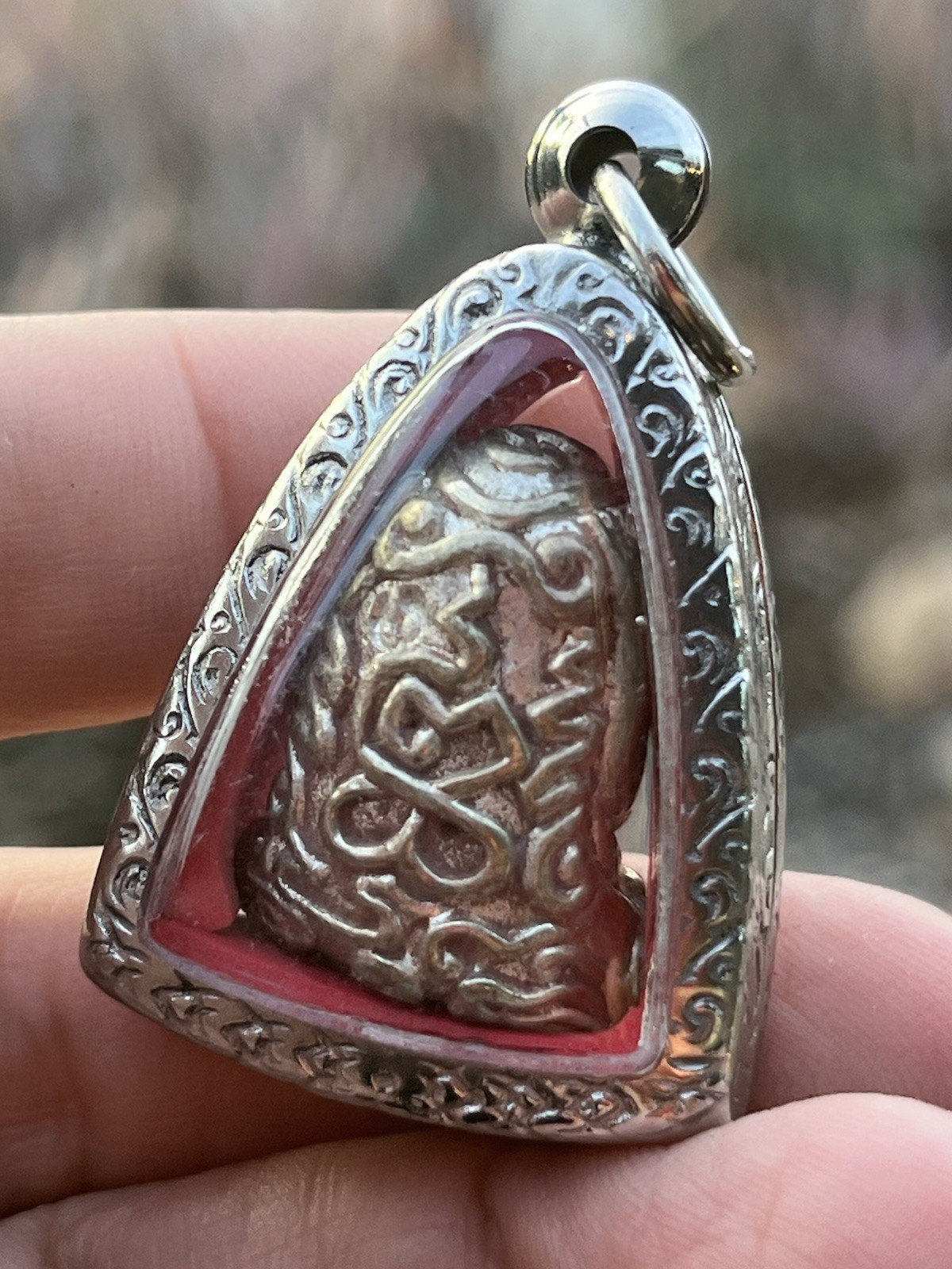 Pidta Maha Larb Thai Amulet Charm Fetish Luck Talisman Protection 002