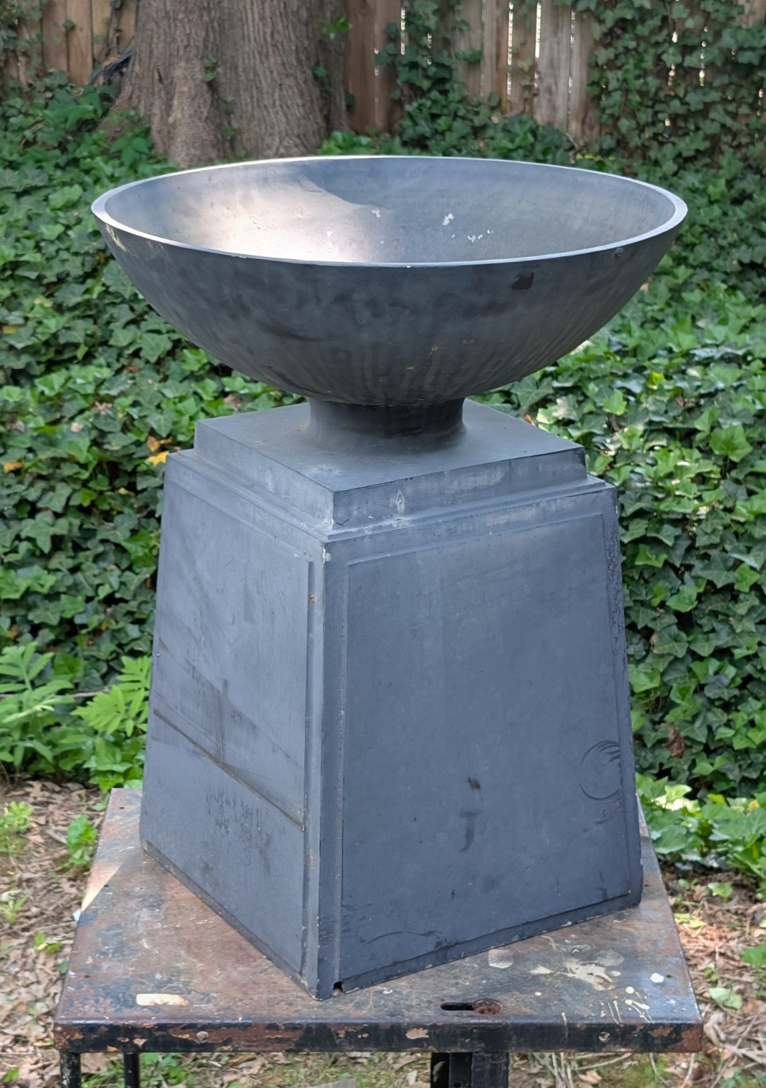 Mid Century Modern Outdoor Garden Fountain or Planter