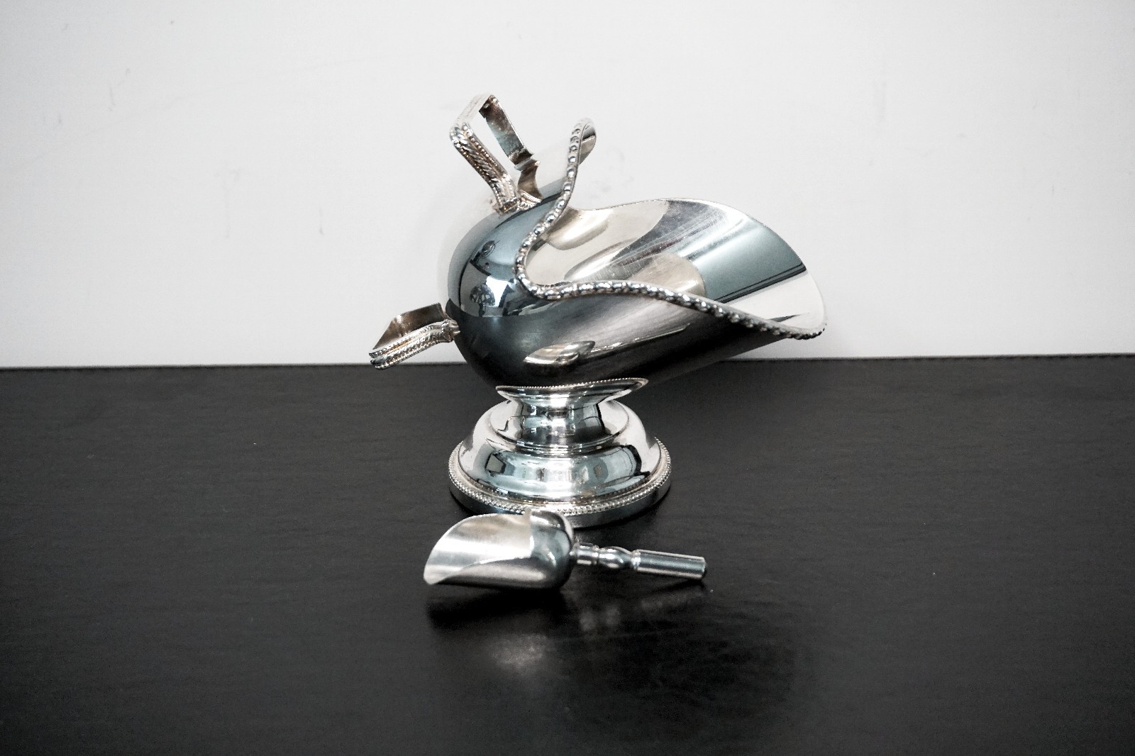 Sugar Bowl w/ Scoop Arthur Price England Silver Plate