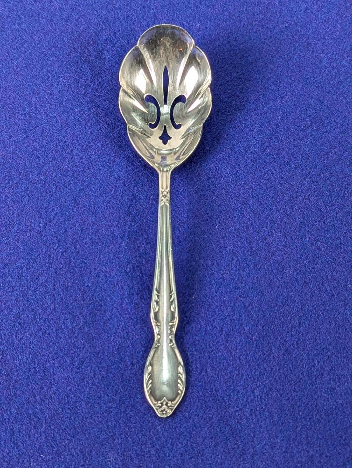 Royal Manor Condiment/Sugar Sifter Spoon Rogers Bros SilverPlate Dining Table