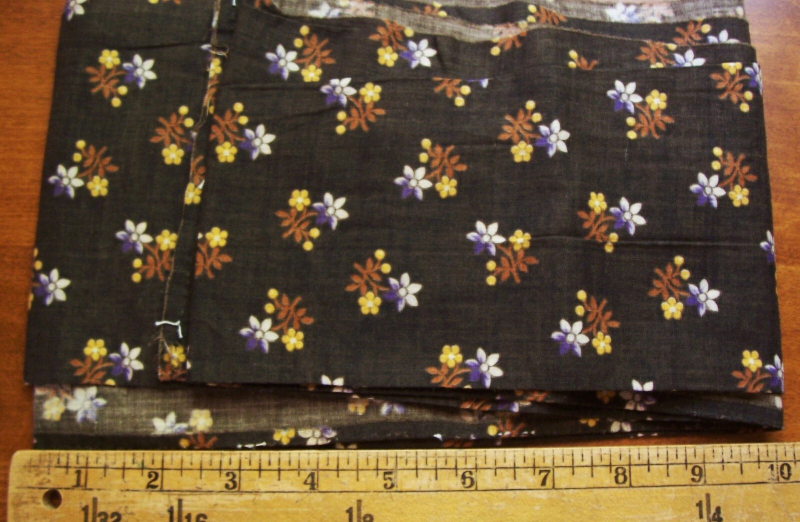 1860’s 1880’s Antique Burgundy or Cranberry Quilt or Dress weight Cotton Fabric