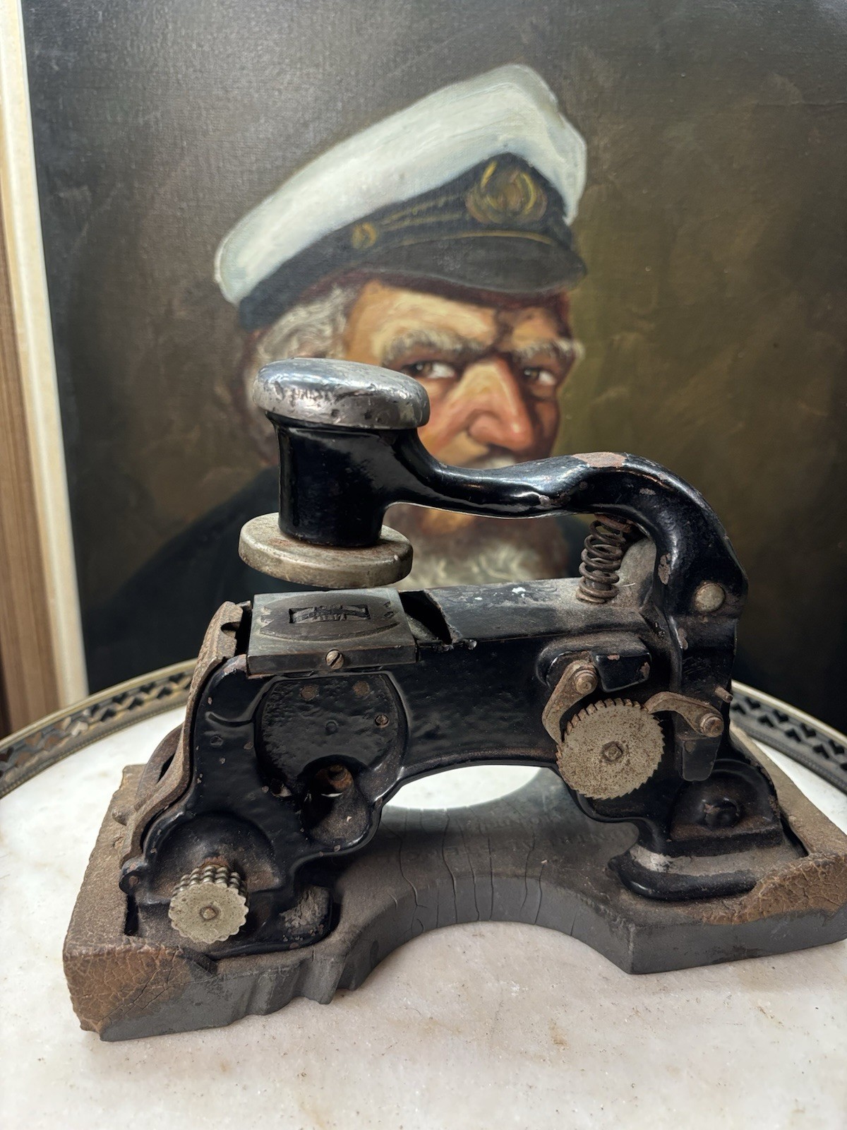 RARE Antique Hill’s “Centennial Dater” – Model A (c.1890–1910)