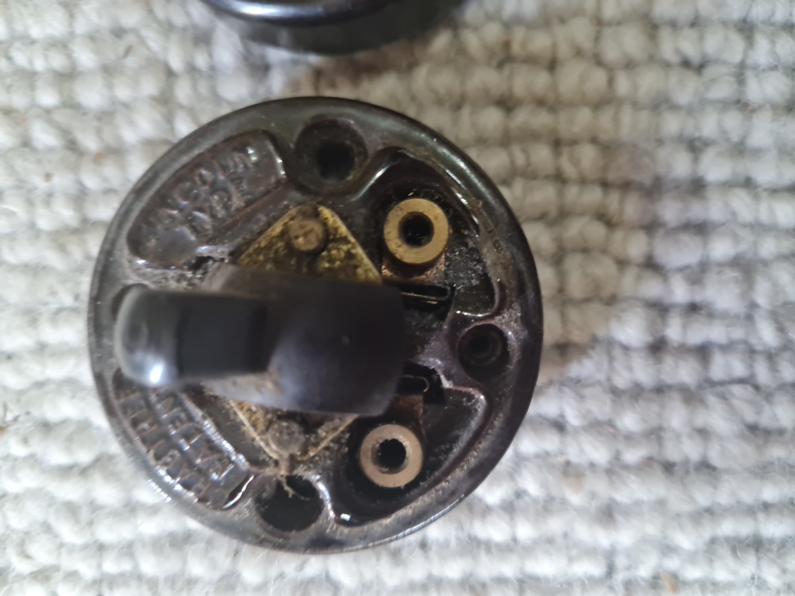 Vintage Bakelite Light Switch For Restoration crabtree