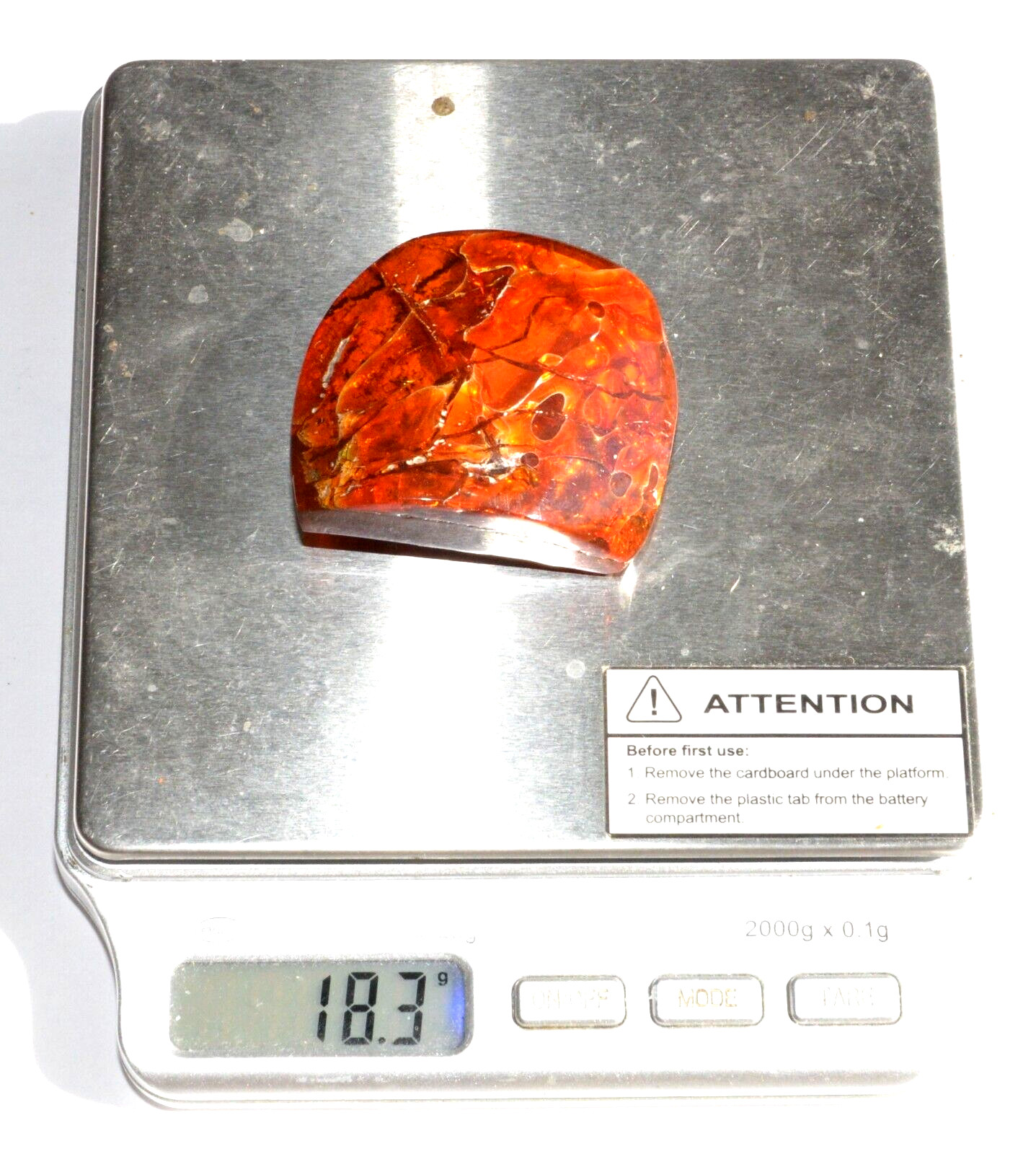 RUSSIAN SOVIET BALTIC AMBER BEAD GEMSTONE ROCK STONE PENDANT NECKLACE PIN BROOCH